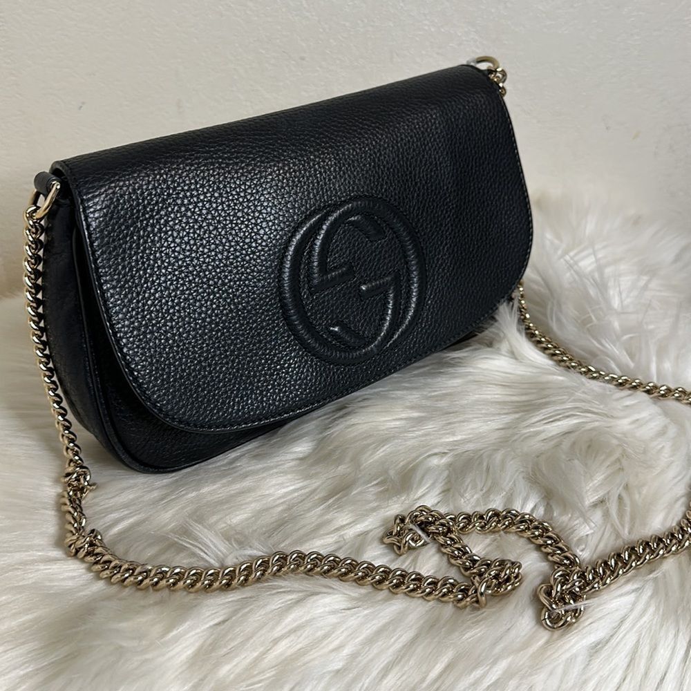 💯Authentic Gucci Soho Crossbody🍀 - Picture 4 of 17